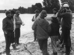 (19/27): Wisa - na trasie Duninw - Wocawek, otwarcie Zlotu Wodniakw nad zalewem.<br>1985-09
