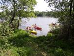 (29/105): Jezioro Guszyskie 2010 - powodziowy stan wd sprawi, e program spywu zosta zmieniony i uczestnicy opynli cae jezioro.