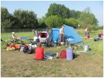 (14/91): Uczestnicy spywu na biwaku w Orlu.<br>2011-05-20