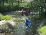 (32/109): Rzeka Zgowiczka - w Rybinach zastawka bya zamknita i wody w rzece nie byo.<br>2012-05-18
