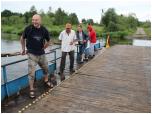 (50/71): Rzeka Pilica - prom w Domaniewicach<br>2014-07-10