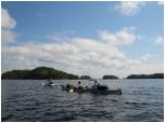 (25/83): Znowu na trasie przez jezioro Haukivesi.<br>2014-07-30
