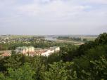 (7/88): Panorama miasta i Dniestru ze wzgrza zamkowego.