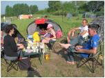 (13/91): Uczestnicy spywu na biwaku w Orlu.<br>2011-05-20