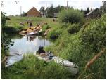 (53/66): Rzeka Marycha - odpoczynek przy brodzie we wsi Pomorzanka.<br>2013-08-11